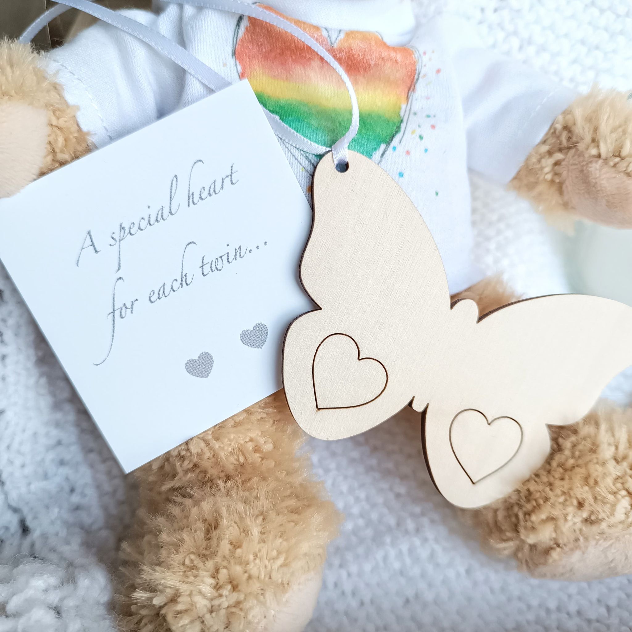 Memory Box Twin Butterfly - Heart in their Hand